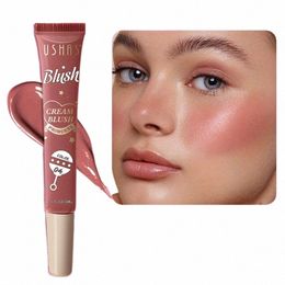 Rubor líquido Duradero Líquido natural Ctouring Face Blush Rubor facial impermeable Stick Soft Light Liquid Blush Beauty Cosmetic 44m9 #