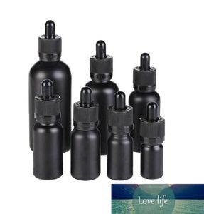 Botellas de líquido 5 ml a 100 ml de vidrio negro de vidrio líquido Pipeta Pipeta Bottalle Botella de aceite esencial Botella Aceite de humo E1376596