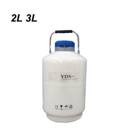 Vloeibare stikstoftankcontainer 2L/3L opslagtype cryogene bevattende machine vloeibare stikstoftank