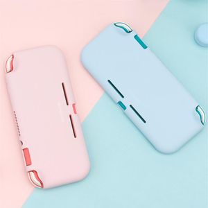 Vloeibare Siliconen Case Voor Nintendo Switch Lite Kleur Roze Cover Shell NS Mini Shell Box Voor Nintendo Switch Lite Accessoires C0127270r