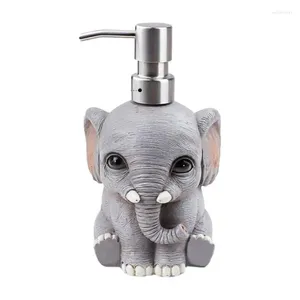 Liquid Soap Dispenser 14oz pomp voor handsoap Refilleerbare Dish Elephant Badkamer Dispensers