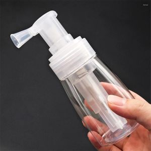 Vloeibare zeepdispenser 180 ml poederspuitfles Draagbare plastic talk