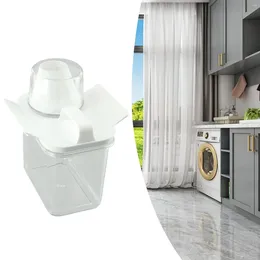 Distributeur de savon liquide, 1 pièce, détergent à lessive de haute qualité, tasse à mesurer blanche transparente pour utilisation, accessoires d'outils de rangement à domicile