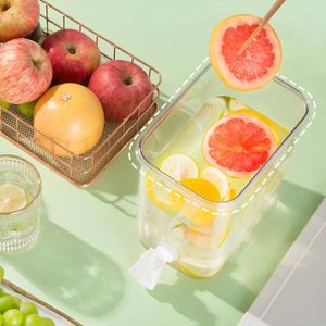 Dispensador de jabón líquido 2 pcs refrigeradores de bebidas jugo recipiente de agua con fruta de espiga