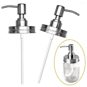 Dispensateur de savon liquide 2 pcs Pompe Pumps Bottle Louges de lotion en acier inoxydable Hand