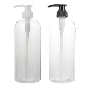 Distributeur de savon liquide, 2 pièces, bouteille de shampoing, revitalisant et bouteilles, pompe à main, Lotion, transparent pour animaux de compagnie