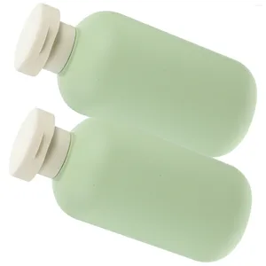 Dispenser voor vloeibare zeep 2 stuks Douchegelfles Botellas De Travel Size Flessen Hervulbare Lotion Reizende containers voor toiletartikelen Leeg