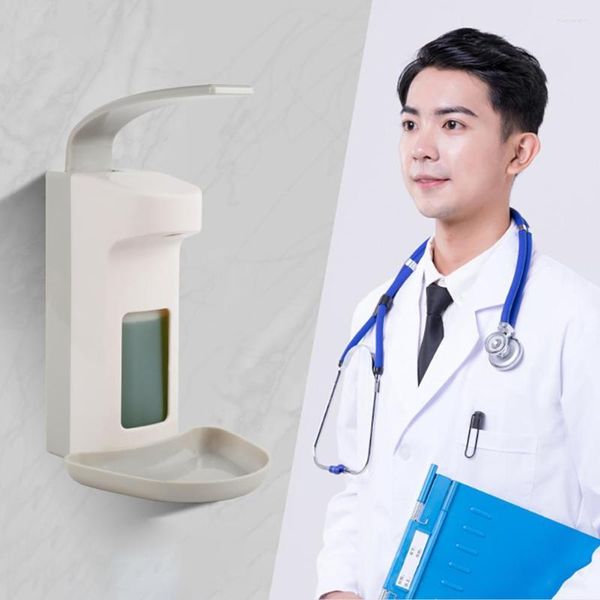 Distributeur de savon liquide 2023 Bas prix Dumping Wholesale 500ml / 1000ml Wall Mount Manual Hand Sanitizer Pump Bottle In Public Place