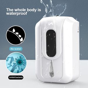 Distributeur de savon liquide 2200 ml Désinfectant automatique pour les mains Machine sans contact École murale Brumisateur d'alcool