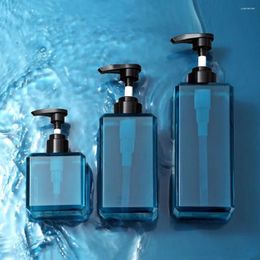 Liquid Soap Dispenser 250/450/650 ml Shampoo Druk lege flessen Plastic vierkante opslag Buiten Buitenspanningen