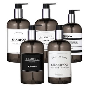 Liquid Soap Dispenser 250 500 ml grote capaciteit flessenlotion shampoo Press S El Travel Refilleerbare draagbare 221207