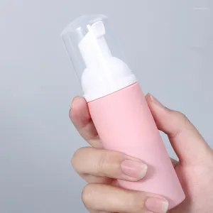 Vloeibare zeepdispenser 2pcs schuim navulbare flessen lege shampoo gezichtsreiniger reiniging mousse schuimende fles badkamer hand plastic