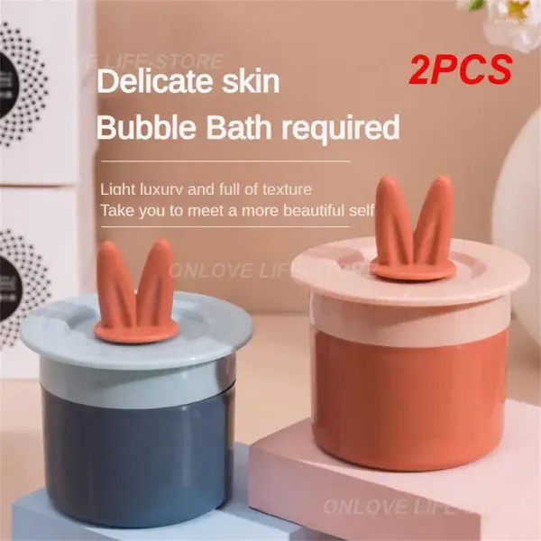 Dispenser de savon liquide 2pcs manuel de mousse de mousse tasse de cheveux shampooing outils de nettoyage de soins de la peau