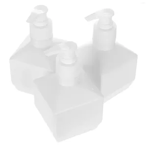 Liquid Soap Dispenser 3 PCS Bottled Travel Containers Toiletartikelen Lotion Lotion Shampoo Holder Badkamer Flessen Handwasend douchegel