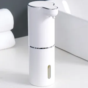 Dispensateur de savon liquide 300 ml comptoir USB Charge de lavage intelligent machine à main 0,25 s mousse rapide de la batterie de la batterie pour la salle de bain de la cuisine