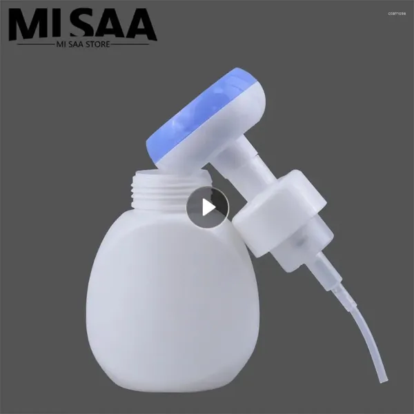 Dispensador de jabón líquido 300 ml Botellas de bomba de plástico de 300 ml mini vacío recargable para la limpieza del hogar Embalaje de cosméticos