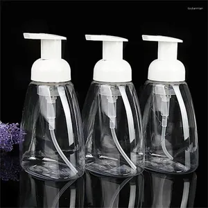 Vloeibare zeepdispenser 300 ml plastic fles schuimpomp reiniging handdesinfecterend shampoo