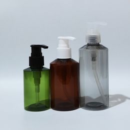 Vloeibare zeepdispenser 30 stks 100 ml 150 ml 200 ml lege plastic grijs groen bruine flessen dispenser vloeibare zeep cosmetica container voor shampoo douchegel 230317