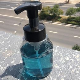 Dispensateur de savon liquide 350 ml Clear moussant Bouteille Tablet Hand Wash Bottling Shampoo Lotion Gel Gel Pump Pump Bouteille ACCESSOIRES SALLOGES