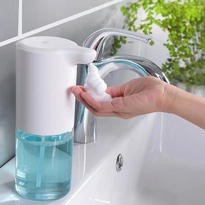 Distributeur de savon liquide 350ml, capteur intelligent sans contact pour salle de bains, cuisine, mains libres, automatique