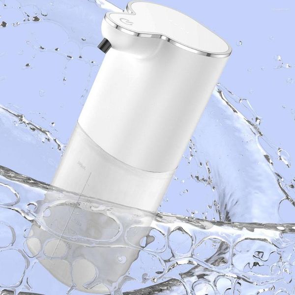 Distributeur de savon liquide 400ml, mousse automatique, capteur sans contact, désinfectant intelligent pour les mains USB