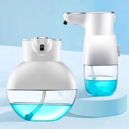 Distributeur de savon liquide 400ML, mural, Rechargeable, pour la maison, salle de bains, cuisine, capteur infrarouge, détection automatique, 231124