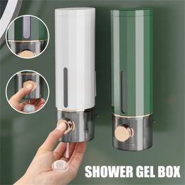 Liquid Soap Dispenser 450 ml Touchless Wall Mounted Soap Dispenser Badkamer Sanering Shampoo en douchegel Container Flessen Vloeistof Dispensers 230504