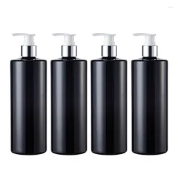 Vloeibare zeepdispenser 4 stcs 500 ml badkamerravulbare dispensers lotion geperste pompfles lege shampoo conditioner