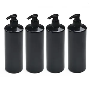 Liquid Soap Dispenser 4pcs Refilleerbare 500 ml Lege Lotion Hair Conditioner Pompflessen voor shampoo badkameropslagfles