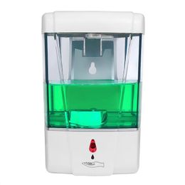 Liquid Soap Dispenser 700 ml Wall-Mount Automatische IR-sensor Intelligente Touchless Induction Hand Wasmachine voor keukenbadkamer