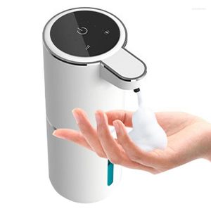 Zeepdispenser 800 mAh Automatische schuimdispensers Slimme handwasmachine USB Oplaadbaar Schuimend 4 niveaus verstelbaar