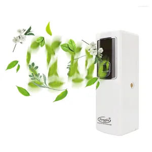 Distributeur de savon liquide désodorisant aérosol support mural à pulvérisation automatique/parfum de remplissage rechargeable sur pied pour la maison, la chambre et le bureau