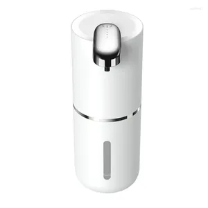 Dispensateur de savon liquide automatique - 13,5 oz pompe murale en mousse sans touche pour plat de cuisine de salle de bain