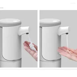 Distributeur de savon liquide automatique 450ML, mousse parfaite, mains libres, chargement USB, électrique