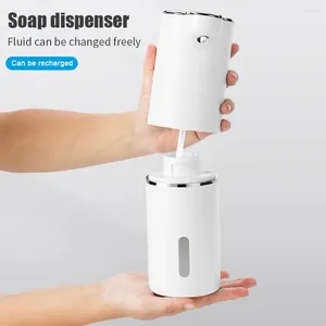 Dispenser de savon liquide Dispens de réglage de la machine en mousse Automatique Capteur rechargeable Capteur sans touche pour El Wash Basin