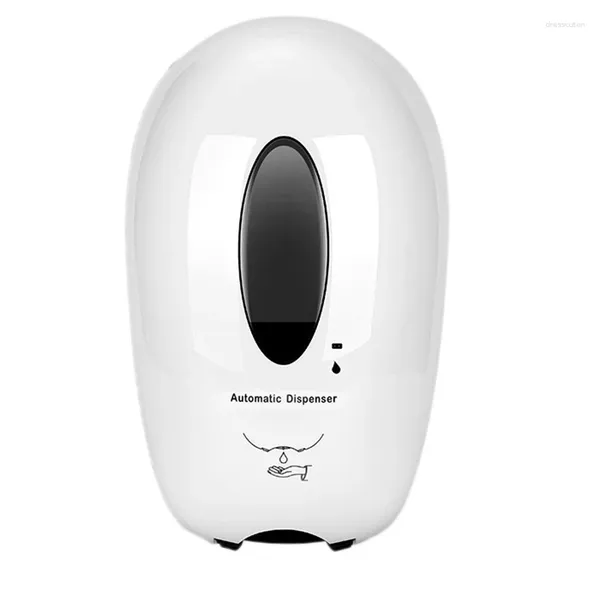 Dispensador de jabón líquido, desinfectante automático para manos, pulverizador eléctrico con batería de gel de 1L/34 Oz, montado en la pared sin contacto