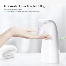 Vloeibare zeep dispenser automatische inductie schuimende hand wasmachine 250 ml badkamer 0,25s infrarood sensor touchless schuim shampoo dispensers