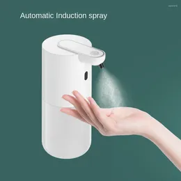 Vloeibare zeep dispenser automatische inductie smart hand sanering machine schuim wassen mobiele telefoon infrarood spray sterilisator