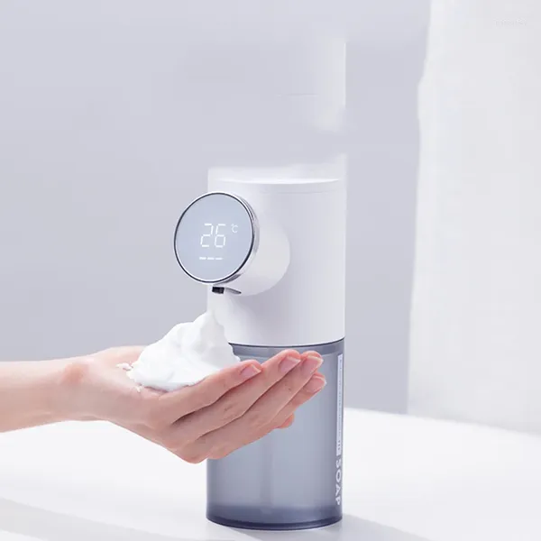 Dispensateur de savon liquide Automatique Induction Charge Smart Mol Foam Momening Electric Hands Densizer Shampoo Bouteille ACCESSOIRES DE SALLE
