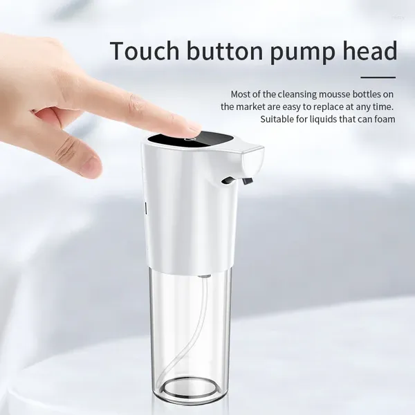Dispensateur de savon liquide Automatique infrarouge en mousse verticale Capatless sans contact en plastique de poche
