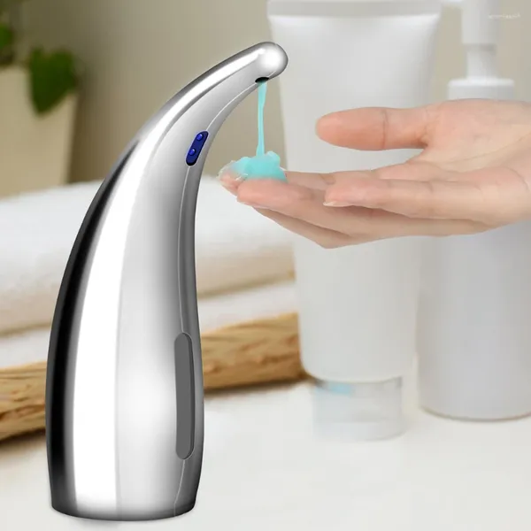 Dispensador de jabón líquido Infrarrojo Infrarrojo Smart Smart Sin toque Desinfectante de abdominales Dispensador para la caída de baño de cocina