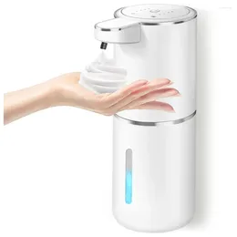 Kit automático de dispensador de jabón líquido - espuma sin toque 400 ml USB recargable para baño