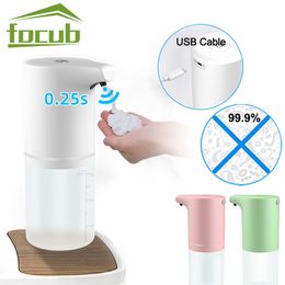 Vloeibare zeep dispenser automatische vloeistof soap dispenser touchless USB opladen slimme schuimmachine infrarood sensor hand vrije zeep handsensor dispenser 220827