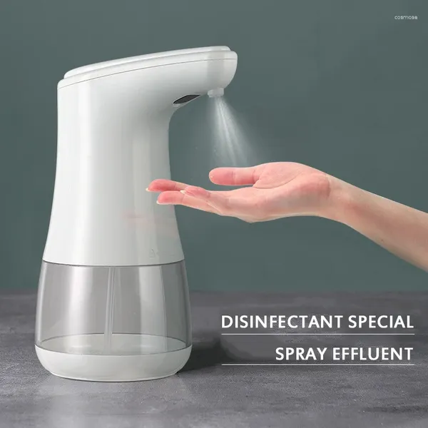 Dispensador de jabón líquido sensor automático desinfectante de mano máquina sin toque de alcohol limpiador de alcohol