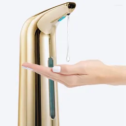 Dispensador de jabón líquido sensor automático ABS sin toque para la limpieza de baño de cocina 400ml