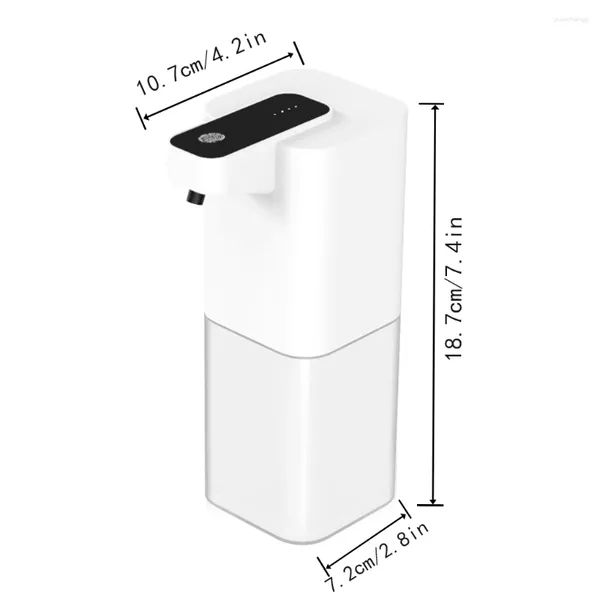 Dispensador de jabón líquido, pulverizador automático inteligente sin contacto, contenedor de inducción infrarroja para cocina, tipo espuma para inodoro
