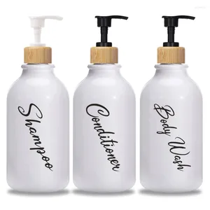 Vloeibare zeep dispenser bad bad met grote capaciteit shampoo douchegel fles navulbare pomp voor badkamer en keuken