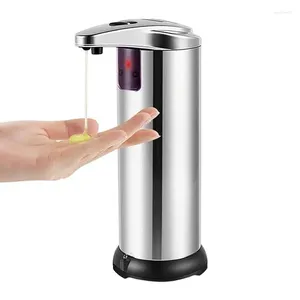 Dispensateur de savon liquide salle de bain 280 ml de capteur de mouvement d'étanchéité électrique sans contact battant pour batterie pour