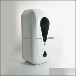 Vloeibare zeep dispenser badkamer accessoires bad huizen tuin 1200 ml touchless hand sanering alcohol desinfectie matige muur gemonteerde spray