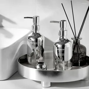 Vloeibare zeep dispenser badkamer lege vergulde fles shampoo 500 ml keuken zilveren vulling conditioner
